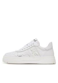 Patrizia Pepe Sneakersy 2Z0008/L011-W338 Biały. Kolor: biały. Materiał: skóra