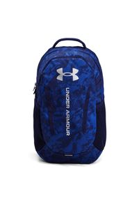 Plecak treningowy uniseks Under Armour UA Hustle 6.0 Backpack - granatowy. Kolor: niebieski. Materiał: materiał, poliester