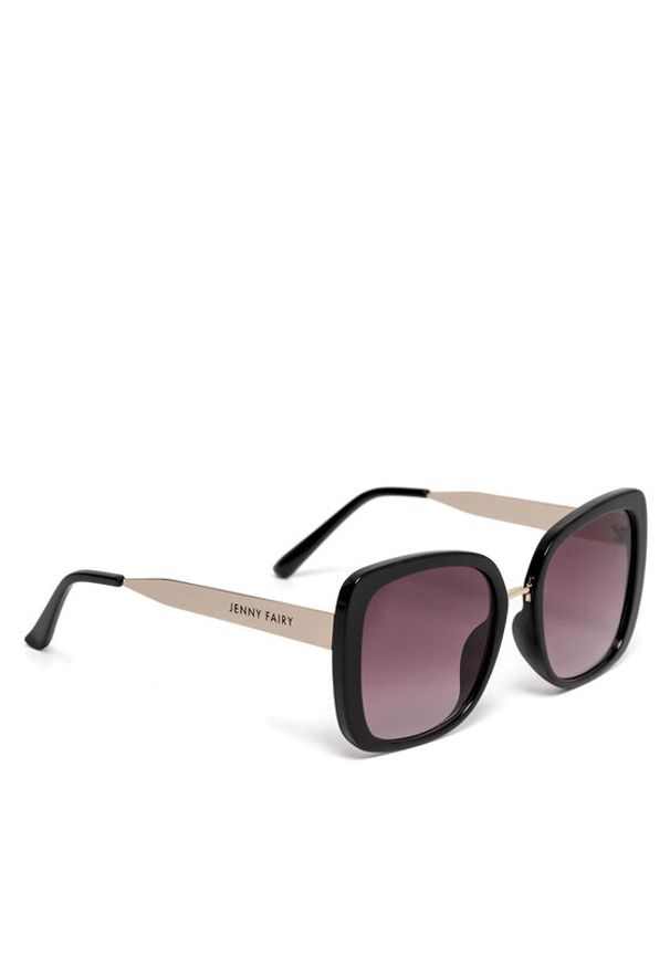 Jenny Fairy Okulary przeciwsłoneczne 4WF-025-SS24 Czarny. Kolor: czarny. Materiał: syntetyk