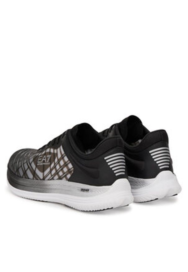EA7 Emporio Armani Sneakersy X8X243 XK440 N763 Czarny. Kolor: czarny. Materiał: materiał