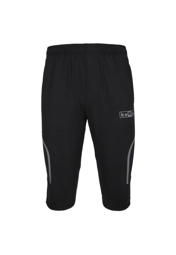 KEEZA - Spodnie treningowe Keeza Totti 3/4. Kolor: czarny