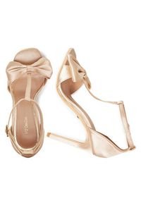 DeeZee Sandały LB03-12A Beżowy. Kolor: beżowy. Materiał: materiał #4