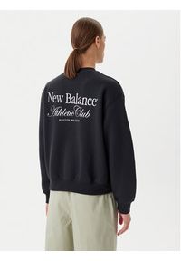 New Balance Bluza WT51949 Czarny Oversize. Kolor: czarny. Materiał: syntetyk #2