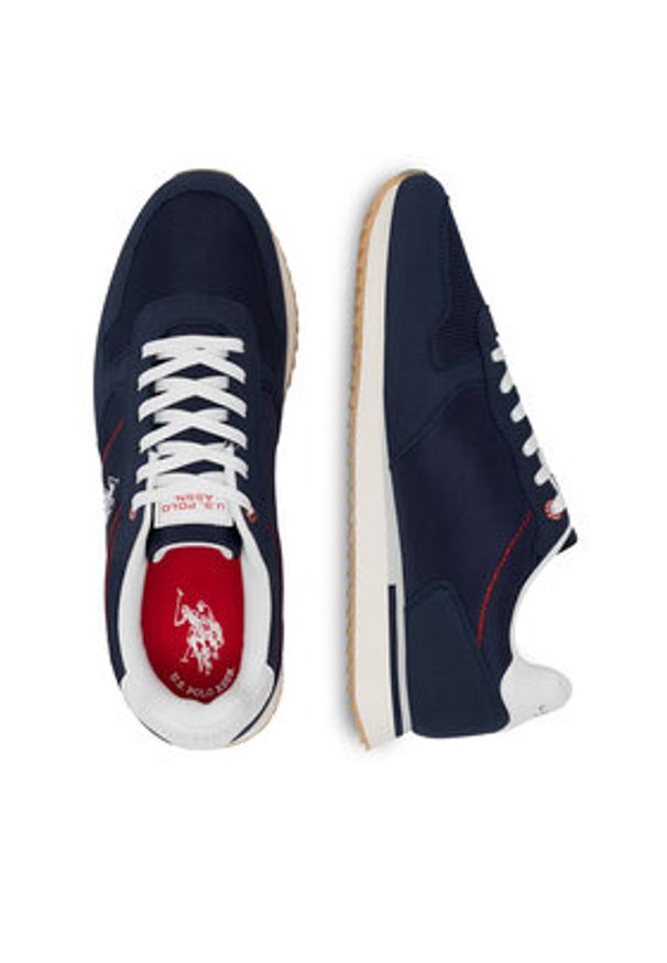 U.S. Polo Assn. Sneakersy ALTENA001A Granatowy. Kolor: niebieski. Materiał: materiał