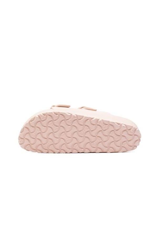 Klapki damskie Birkenstock Arizona Eva. Zapięcie: klamry. Kolor: różowy. Materiał: syntetyk, materiał. Sezon: lato. Sport: turystyka piesza