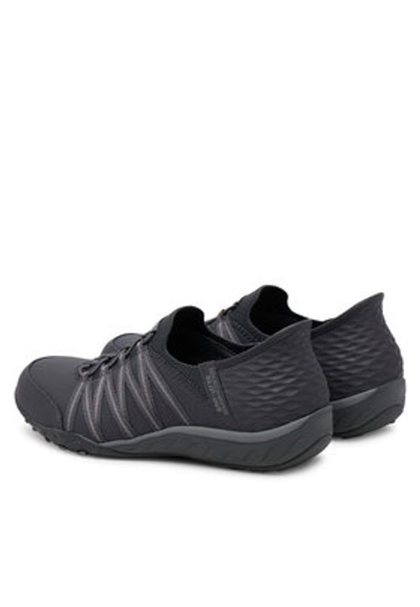 skechers - Skechers Sneakersy Breathe Easy - Roll With Me 100593/CCL Szary. Kolor: szary. Materiał: materiał