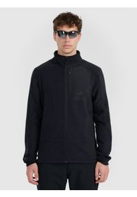 4f - 4F Polar ze stójką Polartec regular męski - czarny XL. Typ kołnierza: kołnierzyk stójkowy. Kolor: czarny. Materiał: polar. Technologia: Primaloft. Sport: wspinaczka, turystyka piesza #1