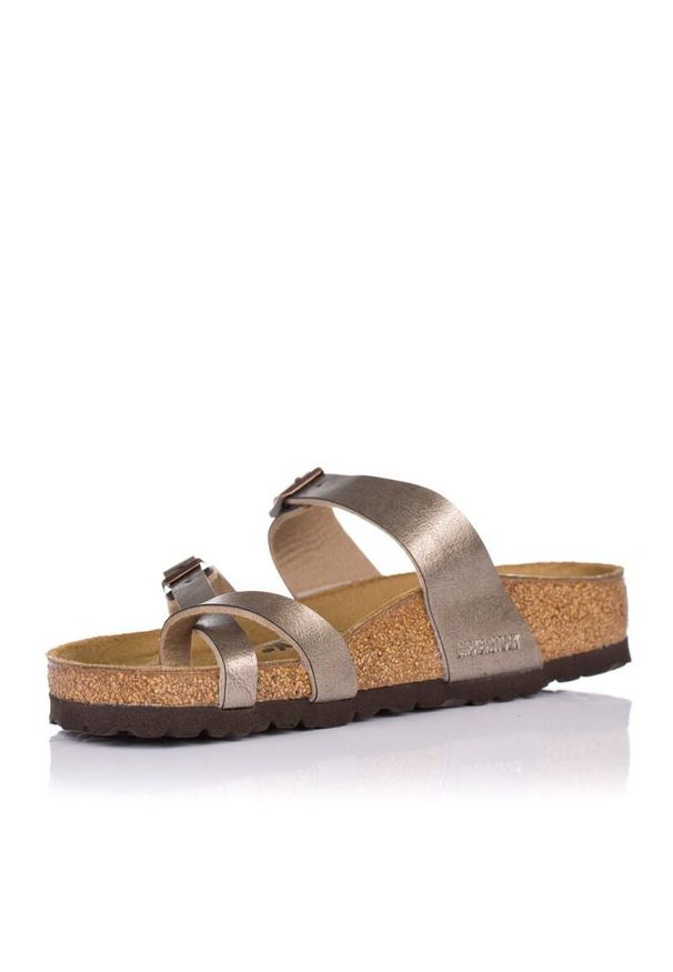 Klapki Birkenstock Mayari Damskie. Zapięcie: bez zapięcia. Kolor: szary. Materiał: syntetyk, materiał