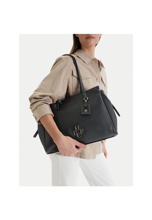 Torebka Beverly Hills Polo Club. Kolor: czarny