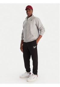 Reebok Spodnie dresowe Winslow RK25140CCM Czarny Regular Fit. Kolor: czarny. Materiał: syntetyk