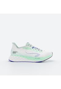 KIPRUN - Buty do biegania męskie Kiprun KS900 Light. Kolor: zielony, biały, niebieski, wielokolorowy. Materiał: materiał. Szerokość cholewki: normalna. Wzór: geometria. Sport: fitness