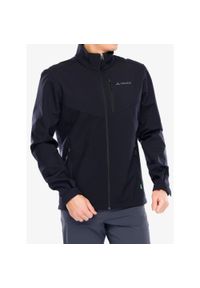 Kurtka softshell męska Vaude Cyclone Jacket VI. Kolor: czarny. Materiał: softshell