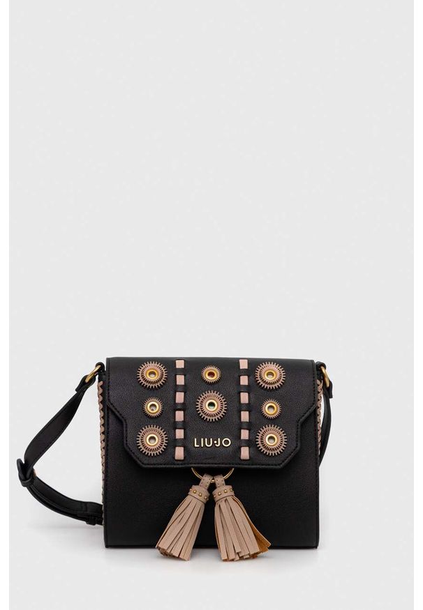 Liu Jo torebka kolor czarny. Kolor: czarny