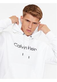 Calvin Klein Bluza Hero K10K111345 Biały Regular Fit. Kolor: biały. Materiał: bawełna #5