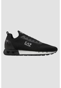 EA7 Emporio Armani - EA7 Czarne sneakersy, Rozmiar 43 1/3. Kolor: niebieski
