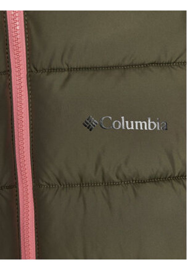columbia - Columbia Kurtka zimowa Pike Lake™ II Hooded Jacket Zielony Regular Fit. Kolor: zielony. Materiał: syntetyk. Sezon: zima