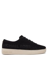 Michael Kors Sneakersy Keaton Lace up 43R5KEFS1S Czarny. Kolor: czarny. Materiał: skóra