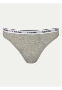 Calvin Klein Underwear Komplet 3 par stringów 000QD5209E Kolorowy. Materiał: bawełna. Wzór: kolorowy #5