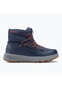 columbia - Buty zimowe damskie Columbia Solpeside Village Omni-Heat Mid. Kolor: niebieski. Sezon: zima