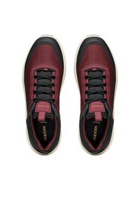 Geox Sneakersy U Spherica 4X4 B Abx U56FDA 0119J C7011 Bordowy. Kolor: czerwony. Materiał: materiał #3