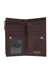 Nine West Portfel CEO-NW-W1-004-AW26 Brązowy ciemny. Kolor: brązowy. Materiał: skóra #5