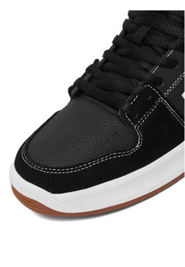 DC Shoes Sneakersy EO-LYNX ZERO ADYS100615-XKKW Czarny. Kolor: czarny. Materiał: skóra, zamsz