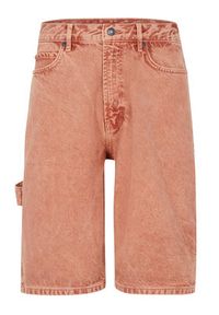Hugo Szorty jeansowe 50489893 Pomarańczowy Regular Fit. Kolor: pomarańczowy. Materiał: bawełna, jeans #6