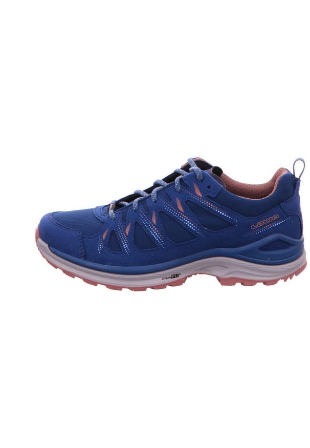 Buty trekkingowe damskie Lowa Innox Evo Ii Gtx. Zapięcie: sznurówki. Kolor: niebieski. Materiał: syntetyk, tkanina, materiał. Szerokość cholewki: normalna