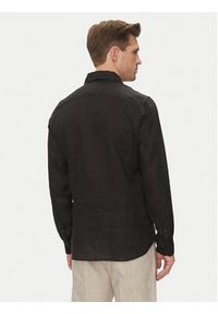JOOP! Koszula 17 JSH-146Pai-W 30046075 Czarny Slim Fit. Kolor: czarny. Materiał: len