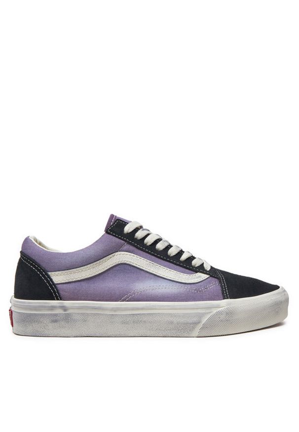 Vans Tenisówki Old Skool VN000CR5PRP1 Fioletowy. Kolor: fioletowy. Materiał: skóra, zamsz