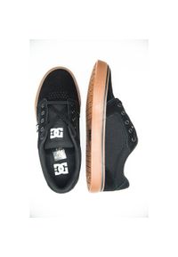Trampki DC Shoes Anvil, Mężczyźni. Kolor: czarny. Materiał: zamsz, materiał. Sport: skateboard