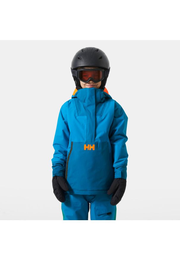 Kurtka narciarska 1/2 zipp dla dzieci Helly Hansen Ride. Kolor: niebieski. Sezon: zima. Sport: narciarstwo