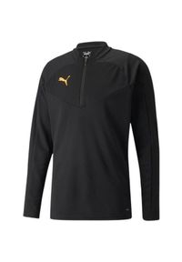 Puma - Bluza Męska Individual Final Quarter Zip. Kolor: czarny