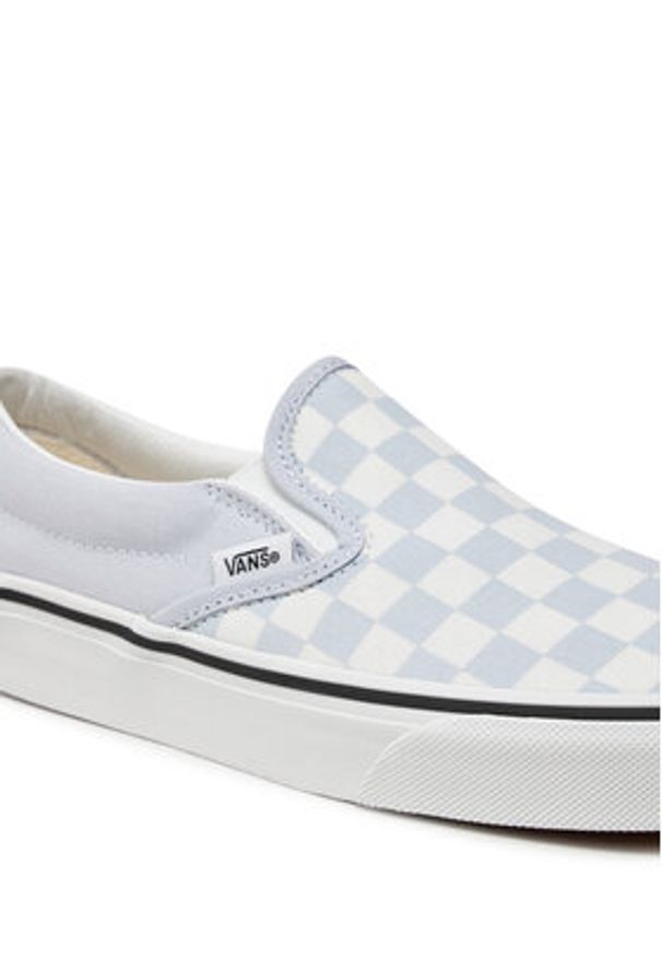Vans Tenisówki Classic Slip On VN0A2Z41CHA1 Błękitny. Zapięcie: bez zapięcia. Kolor: niebieski. Materiał: materiał