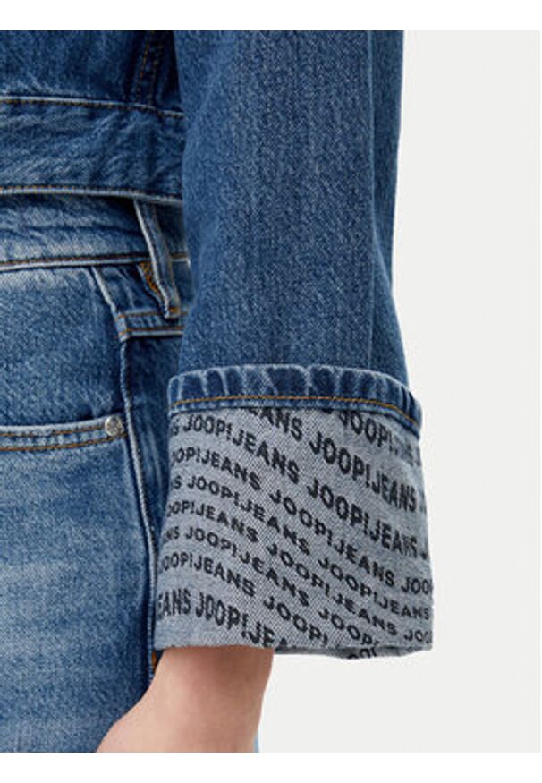JOOP! Jeans Kurtka jeansowa 30046665 Niebieski Relaxed Fit. Kolor: niebieski. Materiał: bawełna