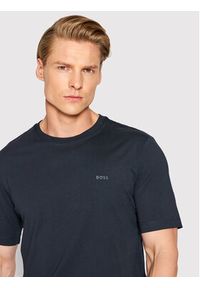 BOSS - Boss T-Shirt Thompson 50468347 Granatowy Regular Fit. Kolor: niebieski. Materiał: bawełna #5