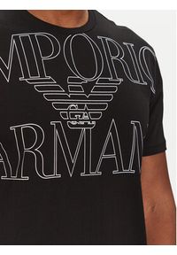 Emporio Armani Underwear T-Shirt EM000574 AF12326 UC001 Czarny Regular Fit. Kolor: czarny. Materiał: bawełna #4