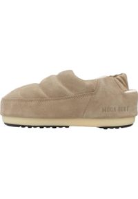 Moon Boot - Sandały MOON BOOT MB SANDAL BAND SUEDE Beżowy. Kolor: beżowy. Materiał: tkanina, skóra. Sezon: lato #2