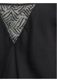 Chantelle Koszulka piżamowa C11V10 Czarny Regular Fit. Kolor: czarny. Materiał: syntetyk