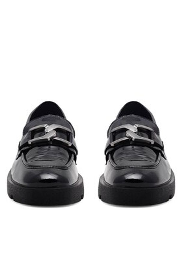 Sergio Bardi Loafersy WI16-C1053-01SB Czarny. Kolor: czarny. Materiał: skóra