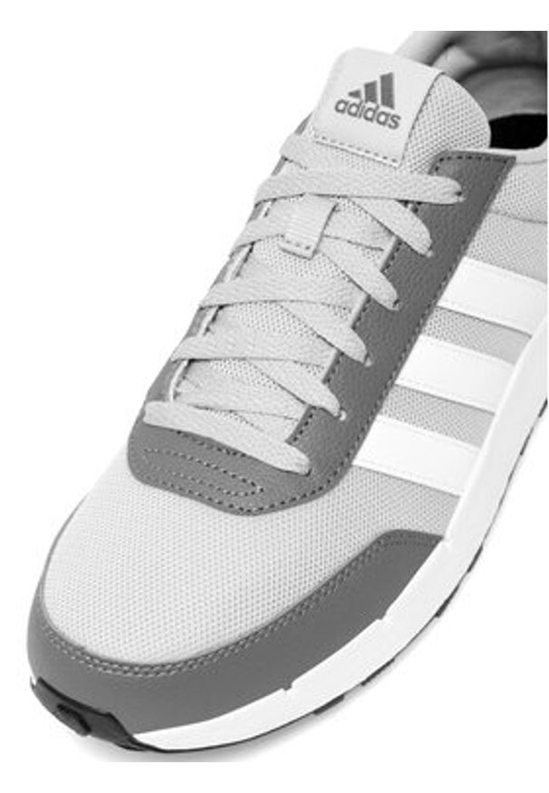 Adidas - adidas Sneakersy RUN50S IG6553 Szary. Kolor: szary. Materiał: materiał. Sport: bieganie
