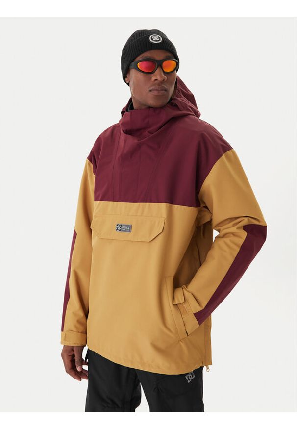 DC Shoes Kurtka snowboardowa Anorak ADYTJ03088 Kolorowy Reglan Fit. Materiał: syntetyk. Wzór: kolorowy. Sport: snowboard