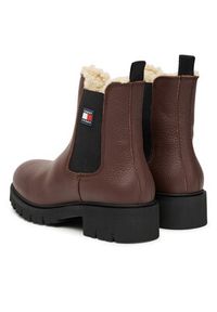 Tommy Jeans Sztyblety Tjw Chelsea Boot Wl EN0EN02826 Brązowy. Kolor: brązowy. Materiał: skóra #4