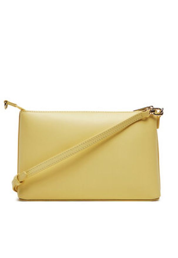 Furla Torebka Diamante WE00615 AX0733 3684S Żółty. Kolor: żółty. Materiał: skórzane