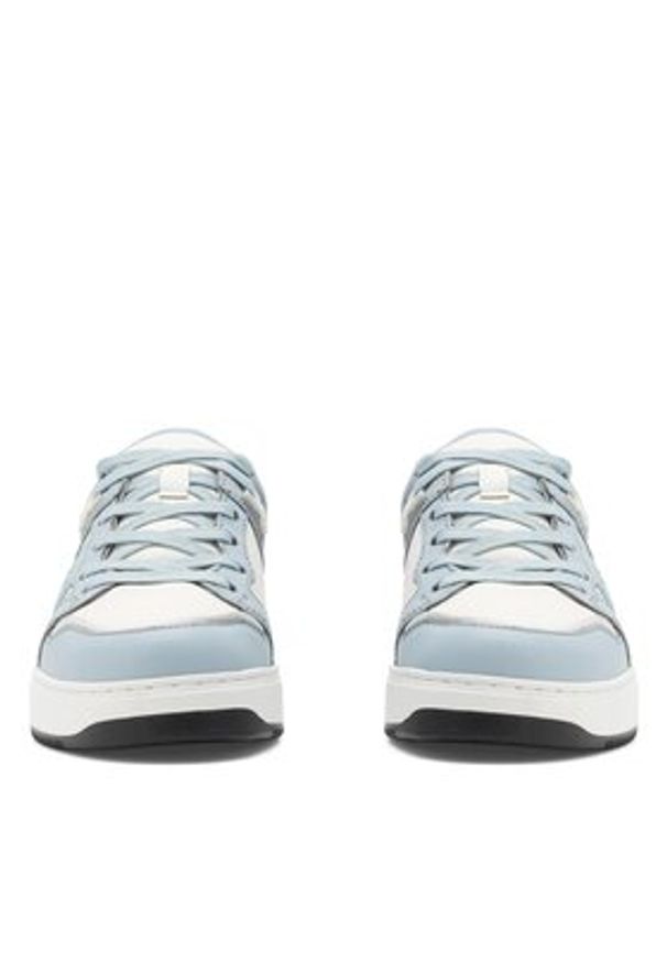 Badura Sneakersy BUXTON-21 MI08 Niebieski. Kolor: niebieski. Materiał: skóra