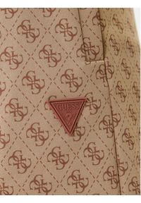 Guess Szorty sportowe Z4YD03 K7122 Beżowy Regular Fit. Kolor: beżowy. Materiał: syntetyk. Styl: sportowy #5