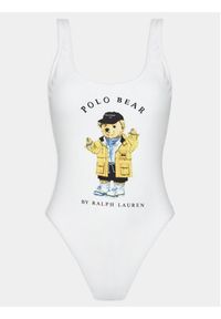 Polo Ralph Lauren Strój kąpielowy 21490410 Biały. Kolor: biały #4