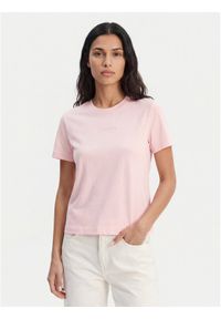 Calvin Klein T-Shirt LV044C905G Różowy Regular Fit. Kolor: różowy. Materiał: bawełna #1