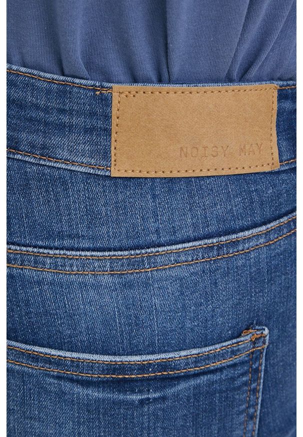 Noisy may - Noisy May jeansy damskie medium waist. Kolor: niebieski
