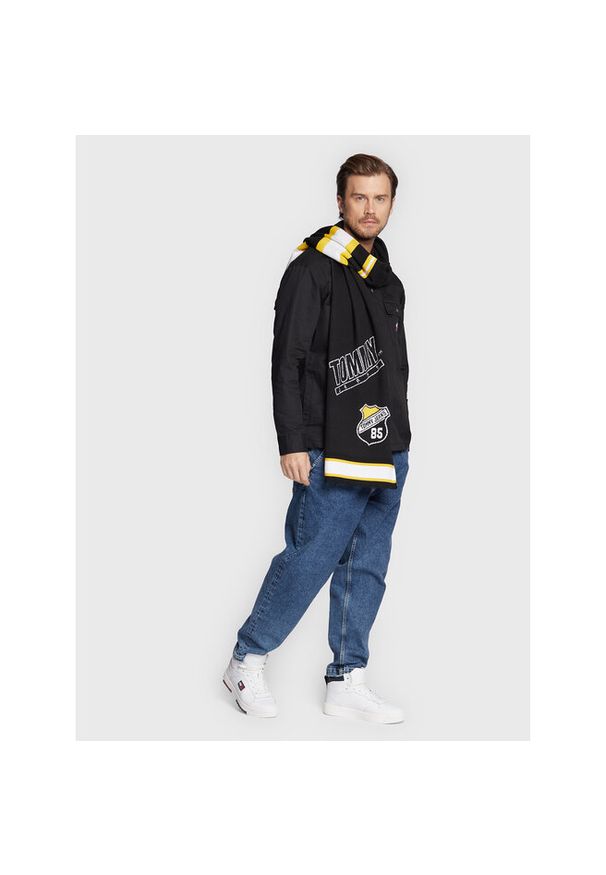 Szalik Tommy Jeans. Kolor: czarny
